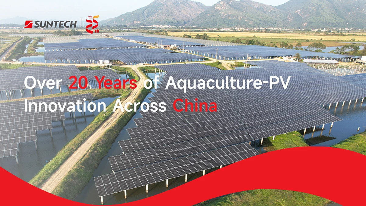 Over 20 Years of Aquaculture-PV Innovation Across China