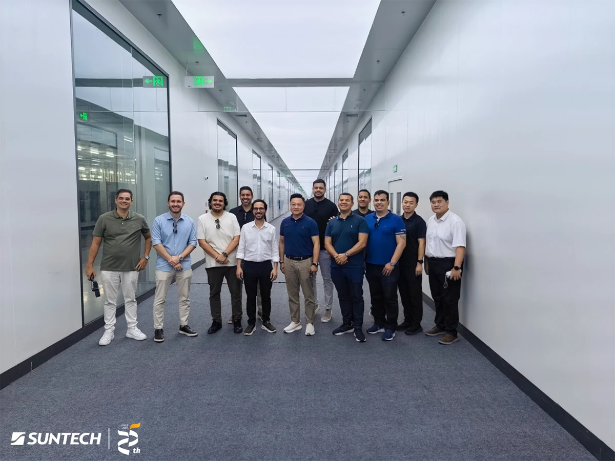 Brazilian Delegation Visits Suntech to Advance Strategic Cooperation in Latin America