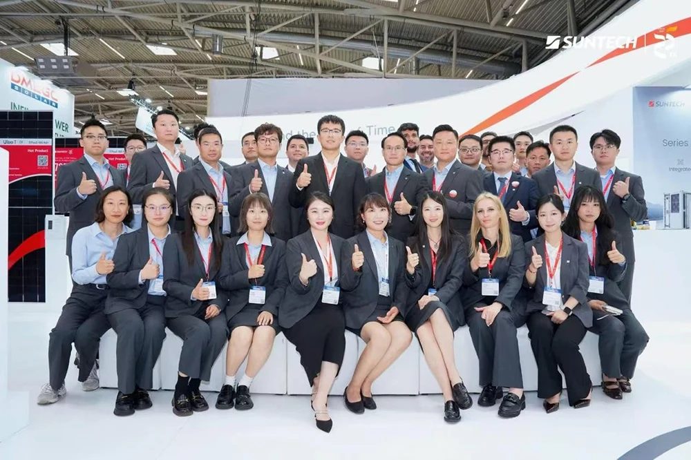 Suntech Showcases Full-Chain Solar and Storage Solutions at Intersolar Europe 2026