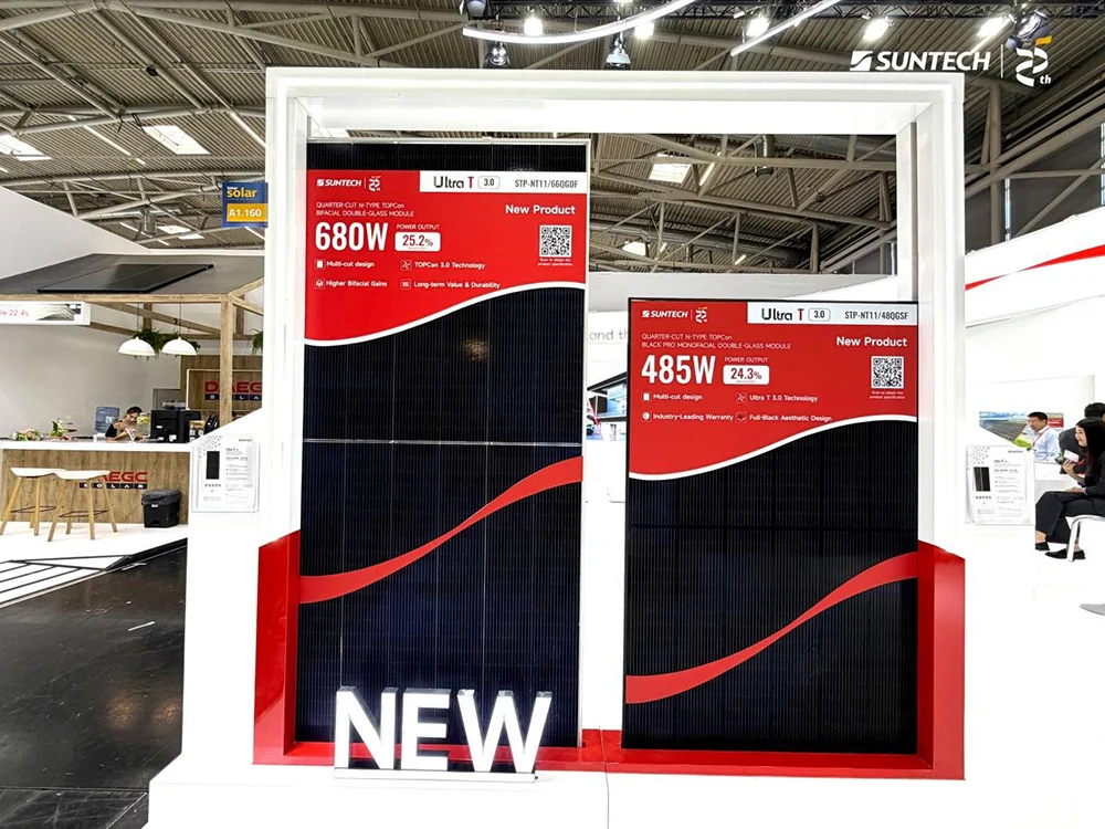 Suntech Showcases Full-Chain Solar and Storage Solutions at Intersolar Europe 2026