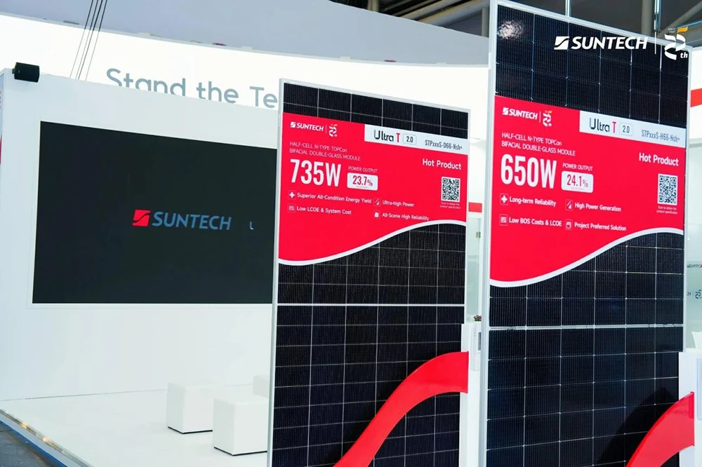 Suntech Showcases Full-Chain Solar and Storage Solutions at Intersolar Europe 2026