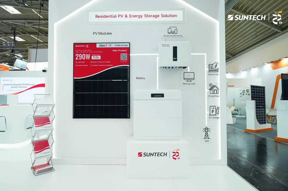 Suntech Showcases Full-Chain Solar and Storage Solutions at Intersolar Europe 2026