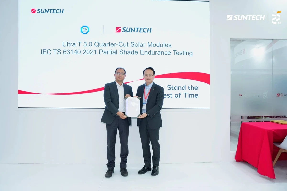 Suntech Recognized at Intersolar Europe 2026 for Strong Technical Performance