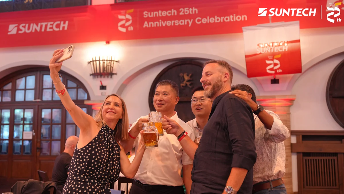Suntech Hosts 25th Anniversary Customer Appreciation Gala in Munich