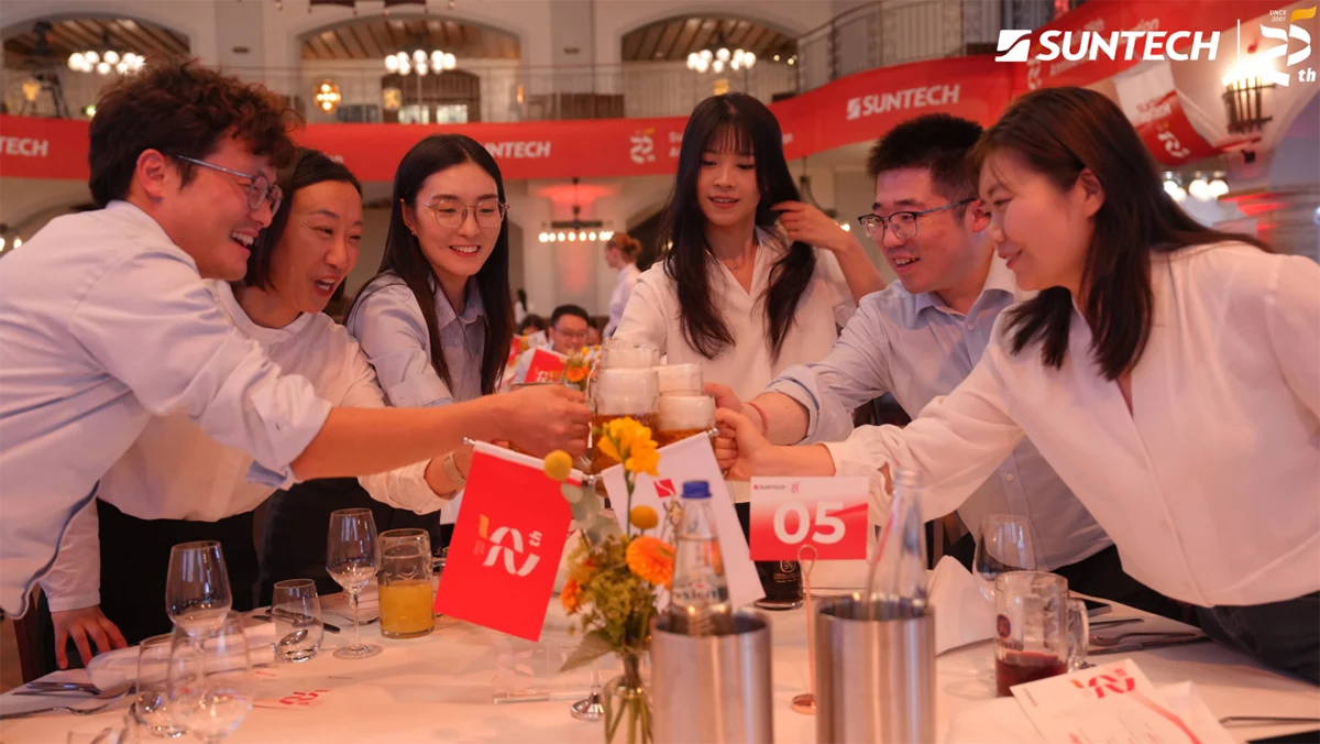 Suntech Hosts 25th Anniversary Customer Appreciation Gala in Munich