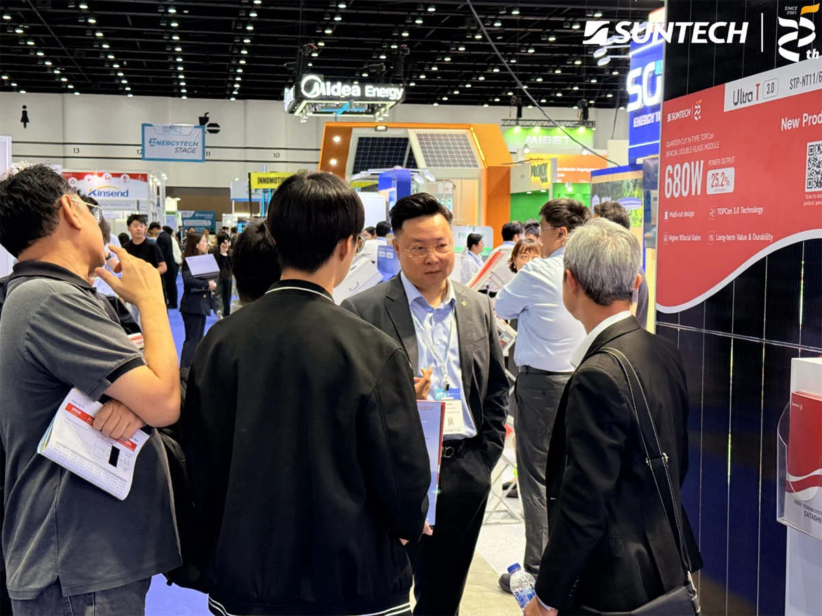 Suntech Showcases Full-Chain Solar + Storage Solutions at ASEAN Sustainable Energy Week 2026 in Bangkok