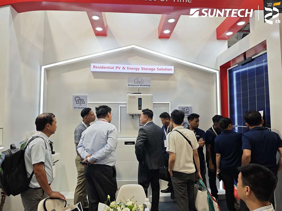 Suntech Showcases Advanced Solar and Storage Solutions at Vietnam Solar & Storage Expo, Accelerating ASEAN Energy Transition