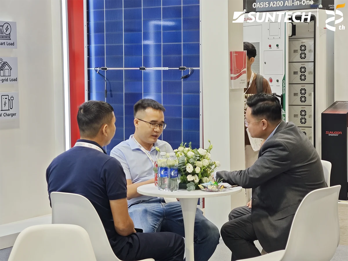 Suntech Showcases Advanced Solar and Storage Solutions at Vietnam Solar & Storage Expo, Accelerating ASEAN Energy Transition