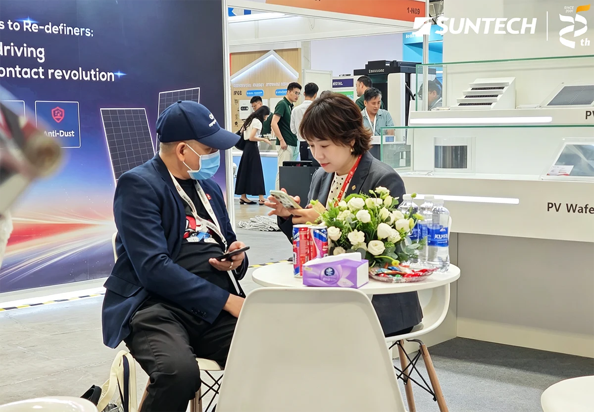 Suntech Showcases Advanced Solar and Storage Solutions at Vietnam Solar & Storage Expo, Accelerating ASEAN Energy Transition