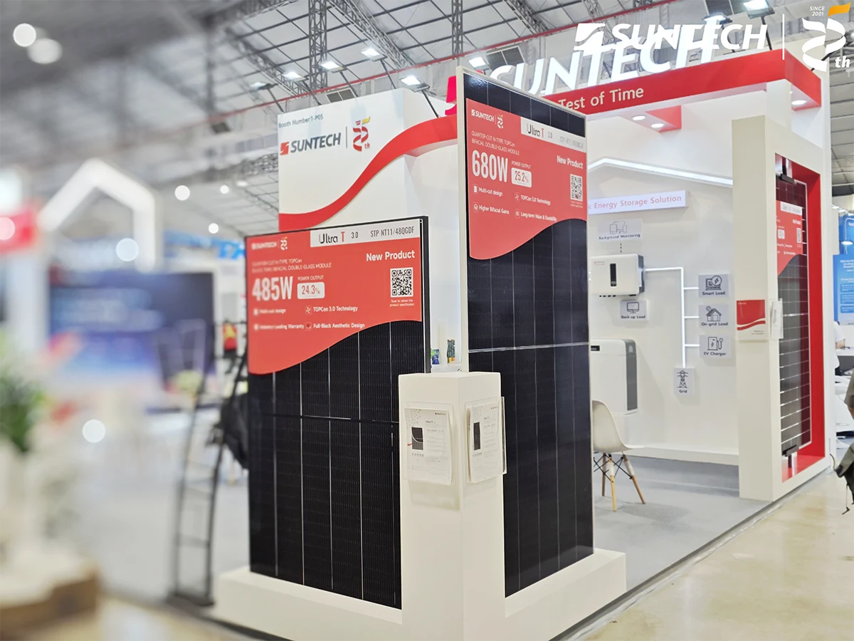 Suntech Showcases Advanced Solar and Storage Solutions at Vietnam Solar & Storage Expo, Accelerating ASEAN Energy Transition