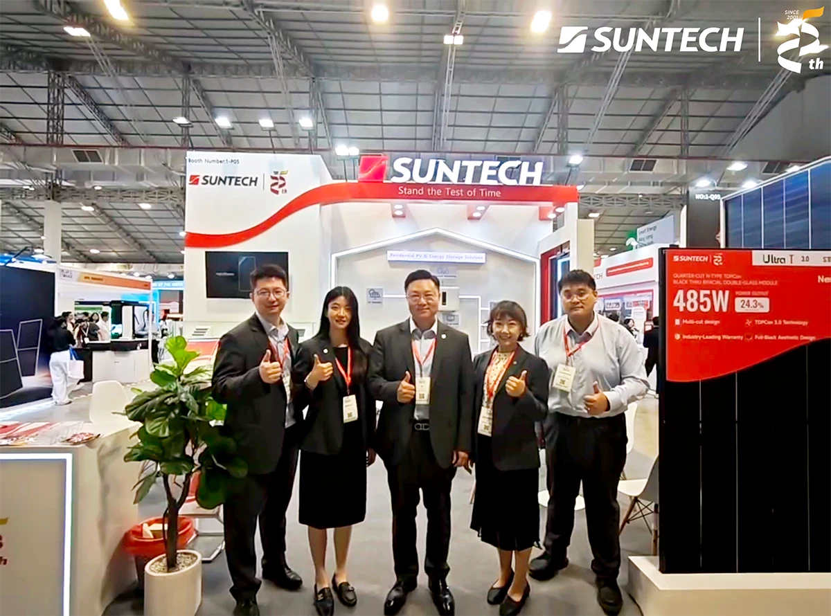 Suntech Showcases Advanced Solar and Storage Solutions at Vietnam Solar & Storage Expo, Accelerating ASEAN Energy Transition