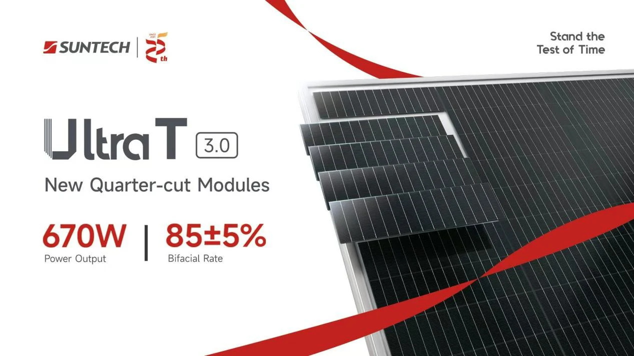 Suntech Highlights PV and Energy Storage Innovations at TaiyangNews Global Technology Forum