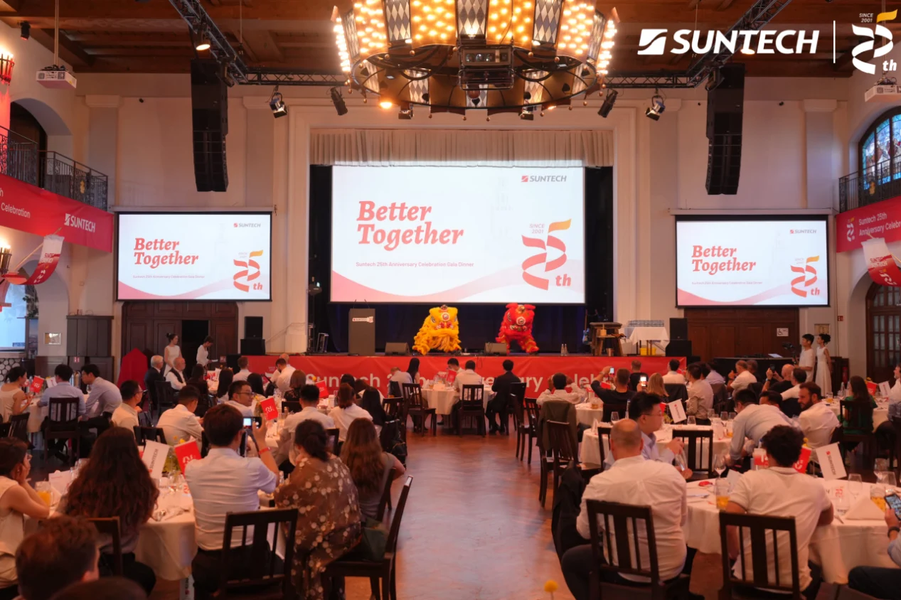 Suntech Strengthens Global Growth Strategy in Its 25th Anniversary Year